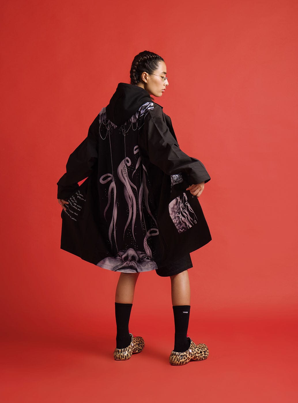 UNDER20 × MIN ZENG SOME MEMORIES OF DEATH Trench Coat