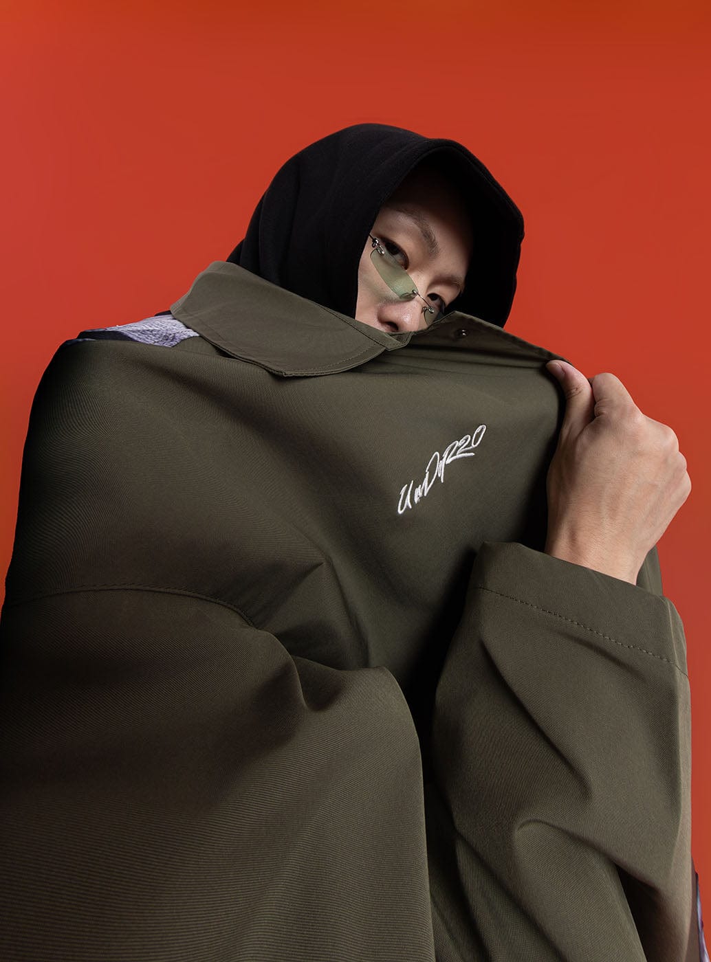 UNDER20 × MIN ZENG SOME MEMORIES OF DEATH Trench Coat